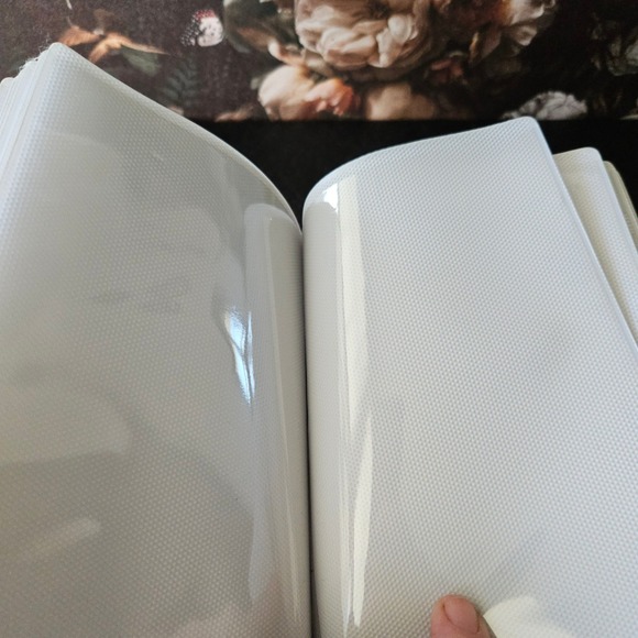 Towle Silversmiths Silver Tone & Blue Velvet 4x6 Photo Album Frame 100 Pictures - Picture 10 of 12